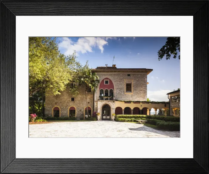 Framed Print : USA, Florida, Miami-area, Cutler, Deering Estate at Cutler, The Stone House Framed Print : USA, Florida, Miami-area, Cutler, Deering Estate at Cutler, The Stone House