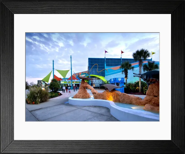 Framed Print : Myrtle Beach, Broadway At The Beach, Aquarium, South Carolina Framed Print : Myrtle Beach, Broadway At The Beach, Aquarium, South Carolina