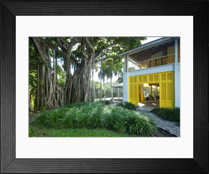 Framed Print : Florida, Fort Lauderdale, Bonnet House Museum And Gardens, Bartlett Estate Framed Print : Florida, Fort Lauderdale, Bonnet House Museum And Gardens, Bartlett Estate