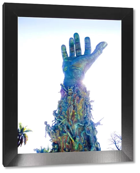 Florida, Miami Beach, Holocaust Memorial, 42 Foot High Bronze Hand, The Sculpture