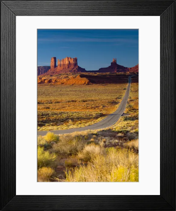 Framed Print : USA Arizona-Utah Monument Valley Framed Print : USA Arizona-Utah Monument Valley