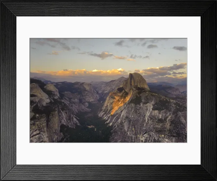 Framed Print : USA, California, Yosemite National Park, Glacier Point, view of Half Dome Mountain Framed Print : USA, California, Yosemite National Park, Glacier Point, view of Half Dome Mountain