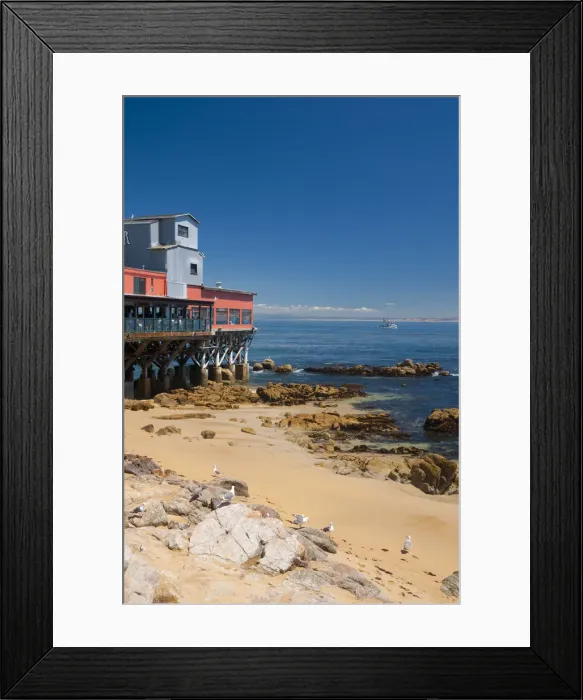 Framed Print : USA, California, Monterey, Cannery Row Framed Print : USA, California, Monterey, Cannery Row