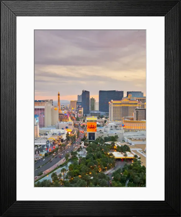 Framed Print : USA, Nevada, Las Vegas, The Strip Framed Print : USA, Nevada, Las Vegas, The Strip
