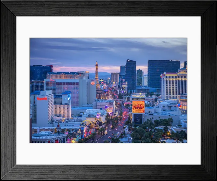 Framed Print : USA, Nevada, Las Vegas, The Strip Framed Print : USA, Nevada, Las Vegas, The Strip