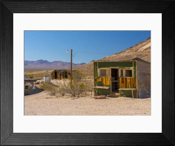 Framed Print : USA, Nevada, Rhyolite ghost town Framed Print : USA, Nevada, Rhyolite ghost town