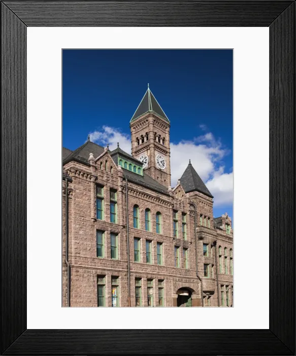 Framed Print : USA, South Dakota, Sioux Falls, Old Courthouse Framed Print : USA, South Dakota, Sioux Falls, Old Courthouse