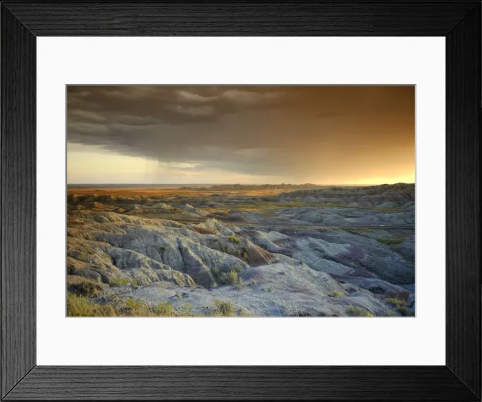 Framed Print : Badlands National Park, South Dakota, USA Framed Print : Badlands National Park, South Dakota, USA