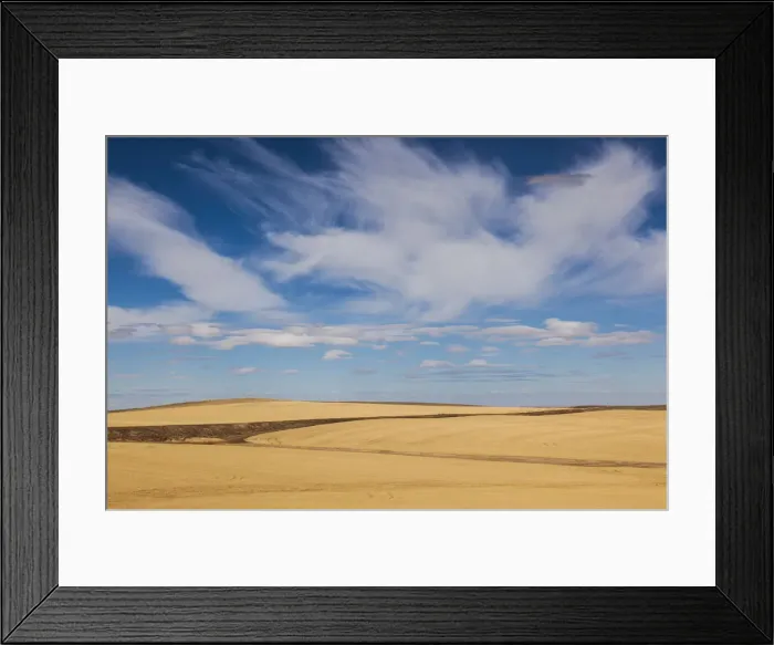 Framed Print : USA, South Dakota, Murdo, prairie landscape off Interstate highway I-90 Framed Print : USA, South Dakota, Murdo, prairie landscape off Interstate highway I-90