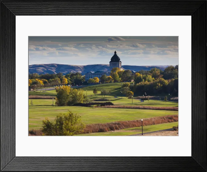 Framed Print : USA, South Dakota, Pierre, South Dakota State Capitol