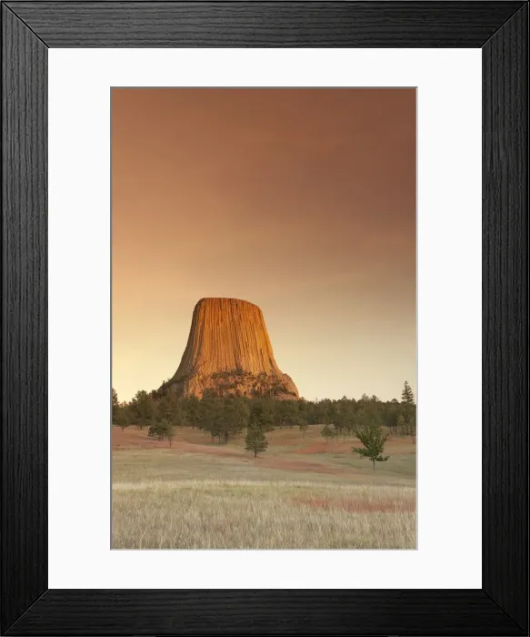 Framed Print : Devils Tower National Monument, Wyoming, USA Framed Print : Devils Tower National Monument, Wyoming, USA