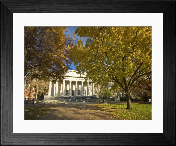 Framed Print : USA, Pennsylvania, Philadelphia, Former The Second Bank of the United States Building