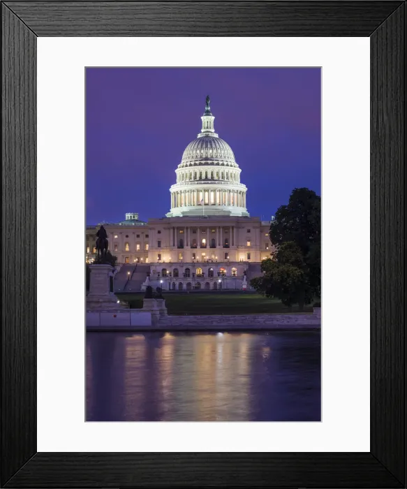 Framed Print : USA, District of Columbia, Washington, The United States Capitol building Framed Print : USA, District of Columbia, Washington, The United States Capitol building