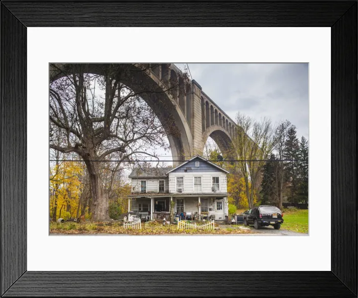Framed Print : USA, Pennsylvania, Nicholson, Tunkhannock Viaduct, largest concrete bridge in the USA Framed Print : USA, Pennsylvania, Nicholson, Tunkhannock Viaduct, largest concrete bridge in the USA