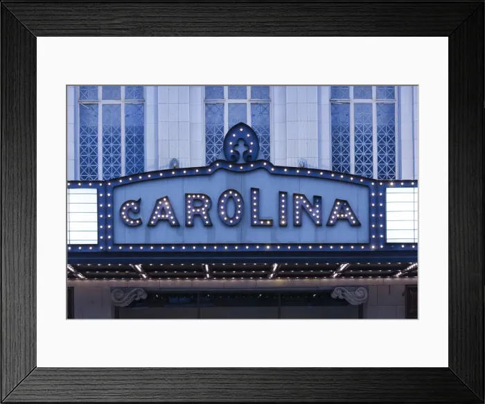 Framed Print : USA, North Carolina, Greensboro, marquee of the Carolina Theater Framed Print : USA, North Carolina, Greensboro, marquee of the Carolina Theater