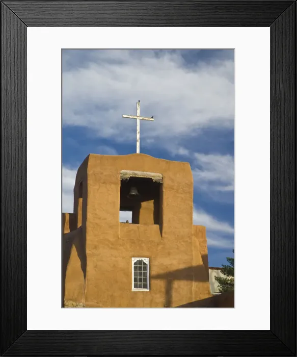 Framed Print : USA, New Mexico, Santa Fe, San Miguel Church (Oldest church structure in USA apprx Framed Print : USA, New Mexico, Santa Fe, San Miguel Church (Oldest church structure in USA apprx