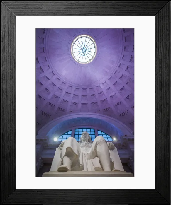 Framed Print : USA, Pennsylvania, Philadelphia, The Franklin Institute, statue of Benjamin Franklin Framed Print : USA, Pennsylvania, Philadelphia, The Franklin Institute, statue of Benjamin Franklin