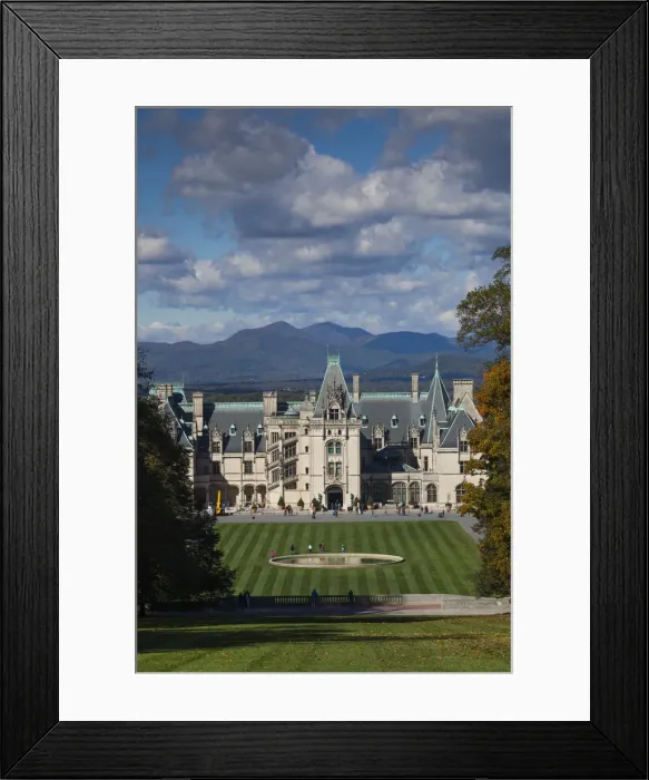 Framed Print : USA, North Carolina, Asheville, The Biltmore Estate, 250 room home formerly owned Framed Print : USA, North Carolina, Asheville, The Biltmore Estate, 250 room home formerly owned