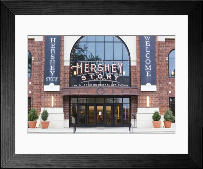 Framed Print : USA, Pennsylvania, Hershey, The Hershey Story, chocolate museum Framed Print : USA, Pennsylvania, Hershey, The Hershey Story, chocolate museum