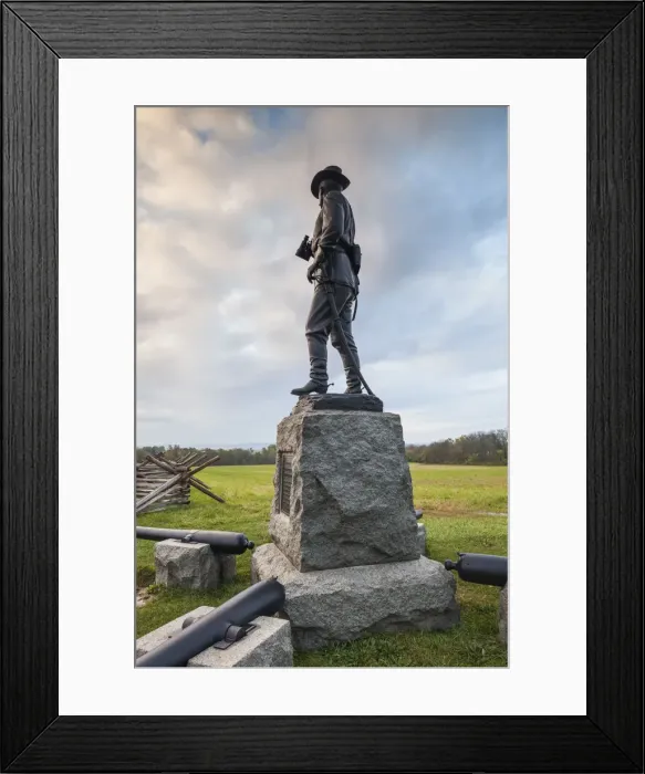 Framed Print : USA, Pennsylvania, Gettysburg, Battle of Gettysburg, monument to Major General John Framed Print : USA, Pennsylvania, Gettysburg, Battle of Gettysburg, monument to Major General John