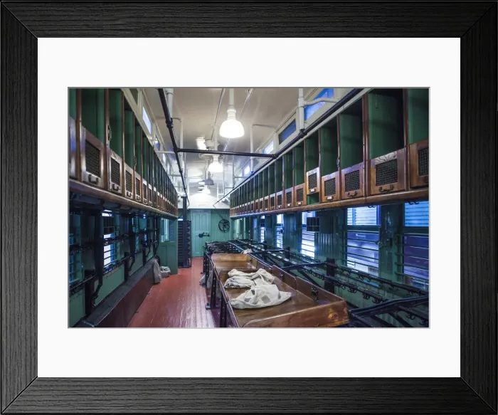 Framed Print : USA, Pennsylvania, Scranton, Steamtown National Historic Site, railroad mail car Framed Print : USA, Pennsylvania, Scranton, Steamtown National Historic Site, railroad mail car