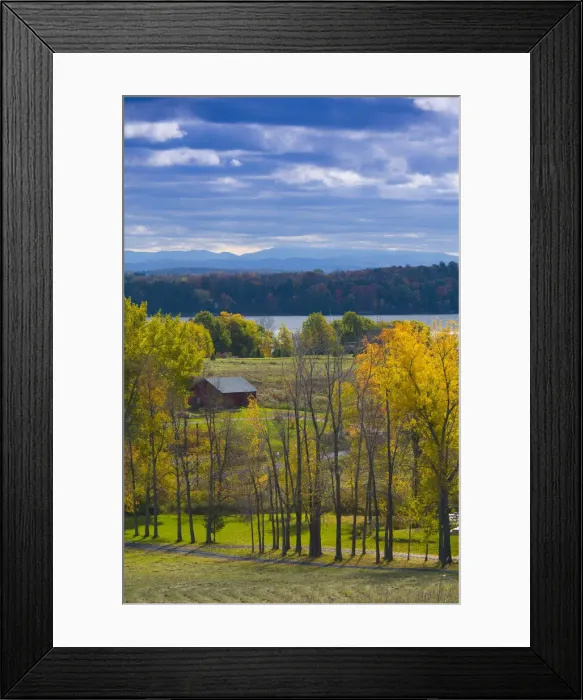 Framed Print : USA, Vermont, Grand Isle on Lake Champlain Framed Print : USA, Vermont, Grand Isle on Lake Champlain