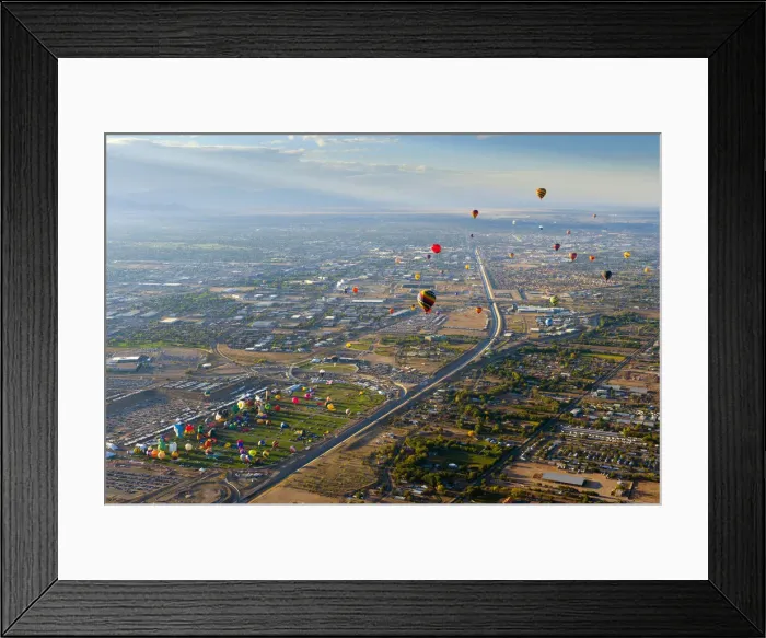 Framed Print : USA, New Mexico, Albuquerque, Albuquerque International Balloon Fiesta Framed Print : USA, New Mexico, Albuquerque, Albuquerque International Balloon Fiesta