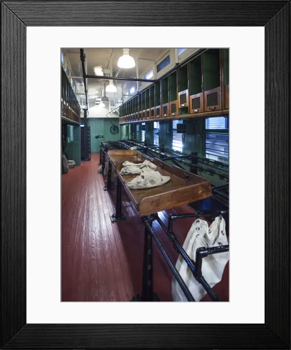 Framed Print : USA, Pennsylvania, Scranton, Steamtown National Historic Site, railroad mail car Framed Print : USA, Pennsylvania, Scranton, Steamtown National Historic Site, railroad mail car