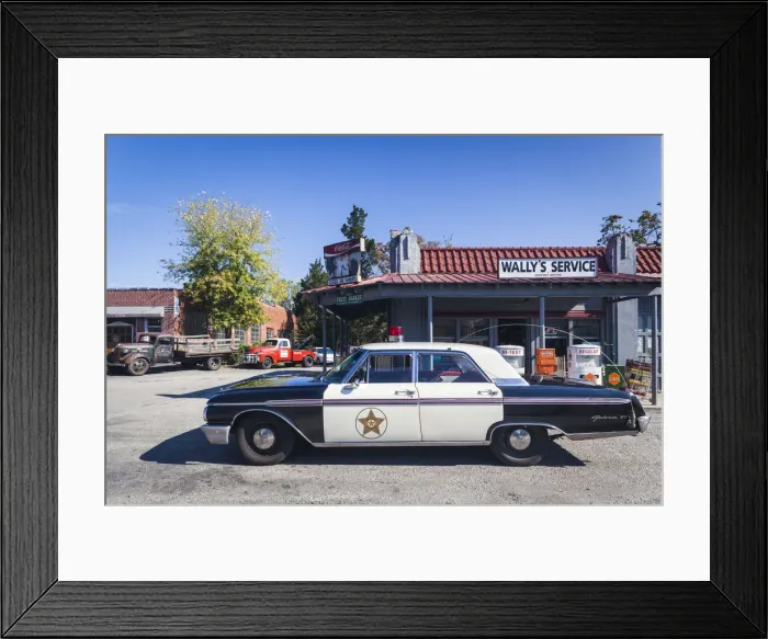 Framed Print : USA, North Carolina, Mt. Airy, town was the model for Mayberry in the TV series Andy Framed Print : USA, North Carolina, Mt. Airy, town was the model for Mayberry in the TV series Andy