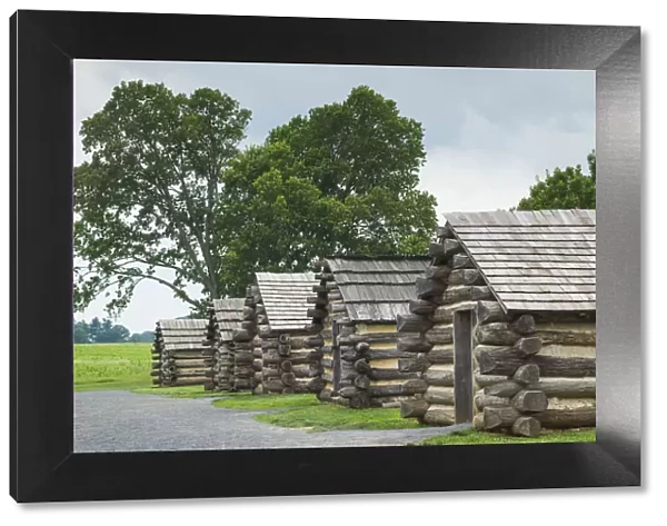 USA, Pennsylvania, King of Prussia, Valley Forge National Historical Park, Battlefield