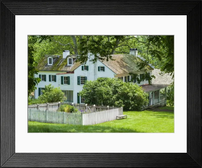 Framed Print : USA, Pennsylvania, Elverson, Hopewell Furnace National Historic Site, early 18th century Framed Print : USA, Pennsylvania, Elverson, Hopewell Furnace National Historic Site, early 18th century