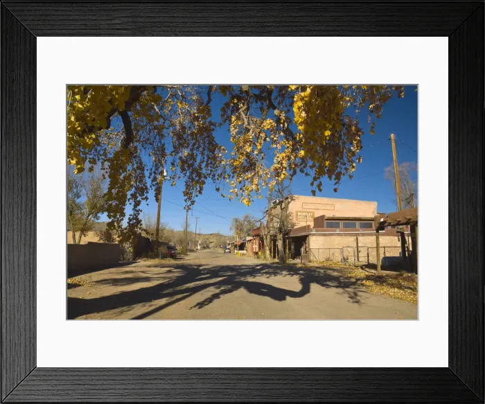 Framed Print : USA, New Mexico, Turquoise Trail, Cerrillos, Site of first mine in North America (AD100) Framed Print : USA, New Mexico, Turquoise Trail, Cerrillos, Site of first mine in North America (AD100)