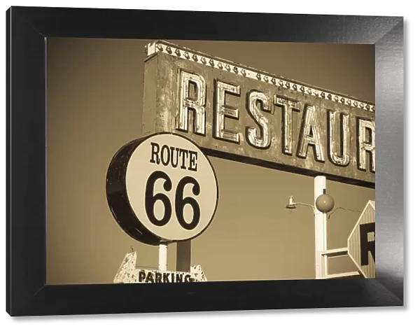 USA, New Mexico, Route 66, Santa Rosa, The Route 66 Restaurant