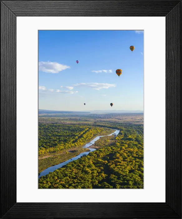 Framed Print : USA, New Mexico, Albuquerque, Rio Grande, Albuquerque International Balloon Fiesta Framed Print : USA, New Mexico, Albuquerque, Rio Grande, Albuquerque International Balloon Fiesta
