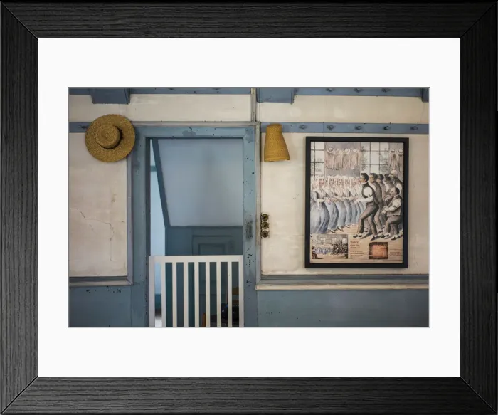 Framed Print : USA, New Hampshire, Canterbury, Canterbury Shaker Village, former Shaker religious
