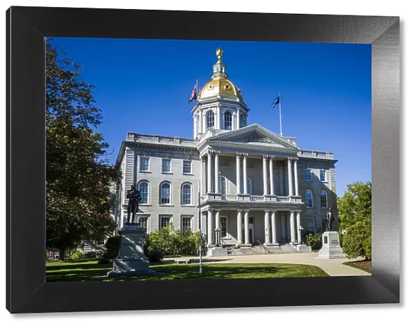 USA, New Hampshire, Concord, New Hampshire State House, exterior
