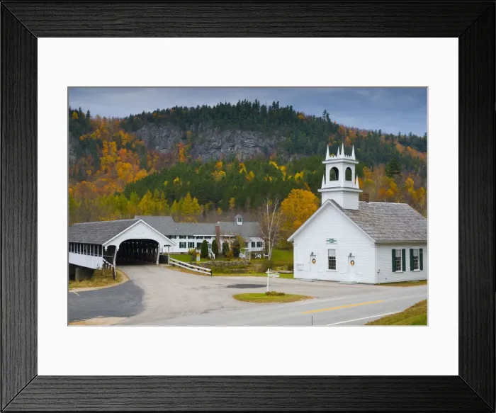 Framed Print : USA, New Hampshire, Stark Framed Print : USA, New Hampshire, Stark