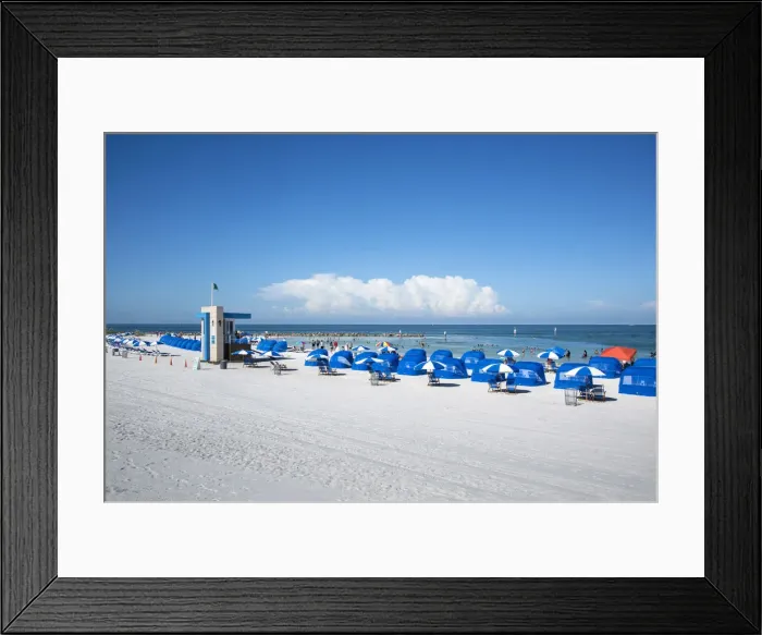 Framed Print : United States, Florida, Clearwater Beach, Gulf Of Mexico, Frequently Ranked One Of Framed Print : United States, Florida, Clearwater Beach, Gulf Of Mexico, Frequently Ranked One Of