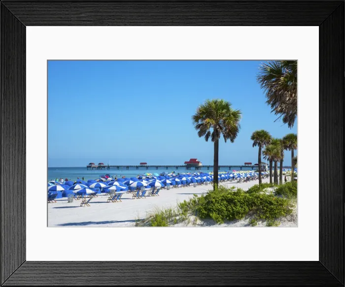 Framed Print : United States, Florida, Clearwater Beach, Gulf Of Mexico, Frequently Ranked One Of Framed Print : United States, Florida, Clearwater Beach, Gulf Of Mexico, Frequently Ranked One Of
