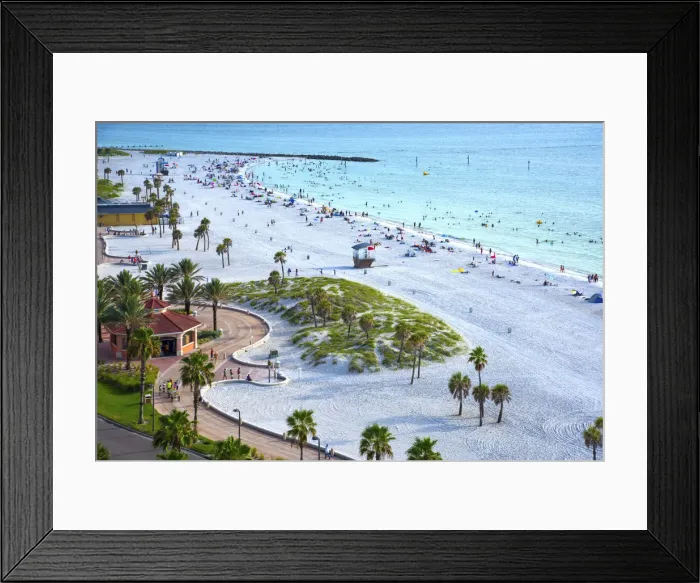 Framed Print : Clearwater Beach, Florida, Gulf Of Mexico Framed Print : Clearwater Beach, Florida, Gulf Of Mexico
