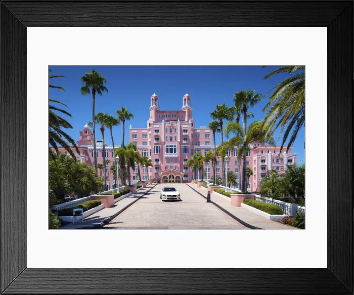 Framed Print : United States, Florida, St Pete Beach, Gulf Of Mexico, Don CeSar Hotel, Pink Palace Framed Print : United States, Florida, St Pete Beach, Gulf Of Mexico, Don CeSar Hotel, Pink Palace