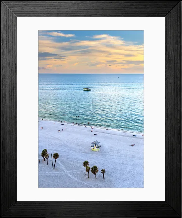 Framed Print : Clearwater Beach, Florida, Gulf Of Mexico, United States Framed Print : Clearwater Beach, Florida, Gulf Of Mexico, United States