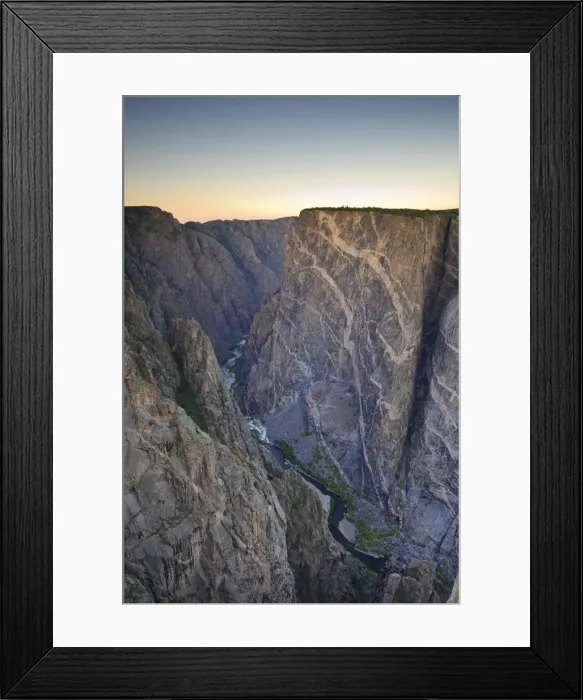 Framed Print : Canyon and Stratified Rock, Black Canyon of The Gunnison National Park, Colorado, USA Framed Print : Canyon and Stratified Rock, Black Canyon of The Gunnison National Park, Colorado, USA