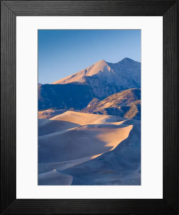 Framed Print : USA, Colarado, Great Sand Dunes National Park and Reserve Framed Print : USA, Colarado, Great Sand Dunes National Park and Reserve