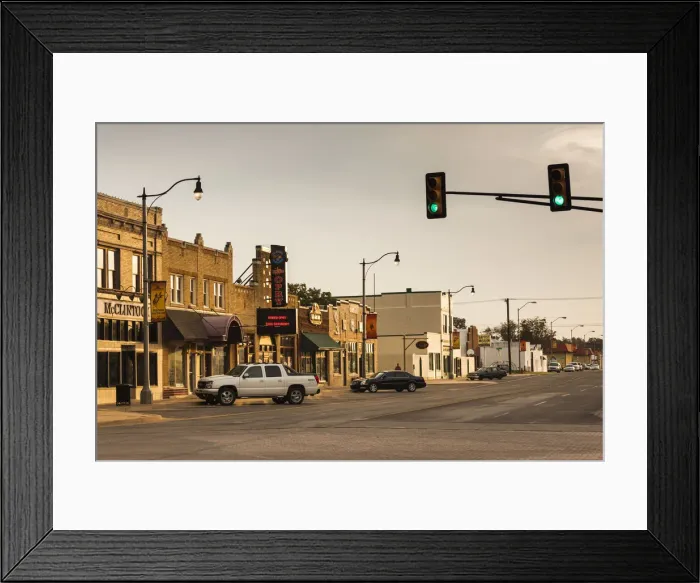 Framed Print : USA, Oklahoma, Oklahoma City, Stockyards City, Exchange Avenue Framed Print : USA, Oklahoma, Oklahoma City, Stockyards City, Exchange Avenue