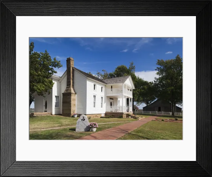 Framed Print : USA, Oklahoma, Oologah, Will Rogers birthplace Framed Print : USA, Oklahoma, Oologah, Will Rogers birthplace