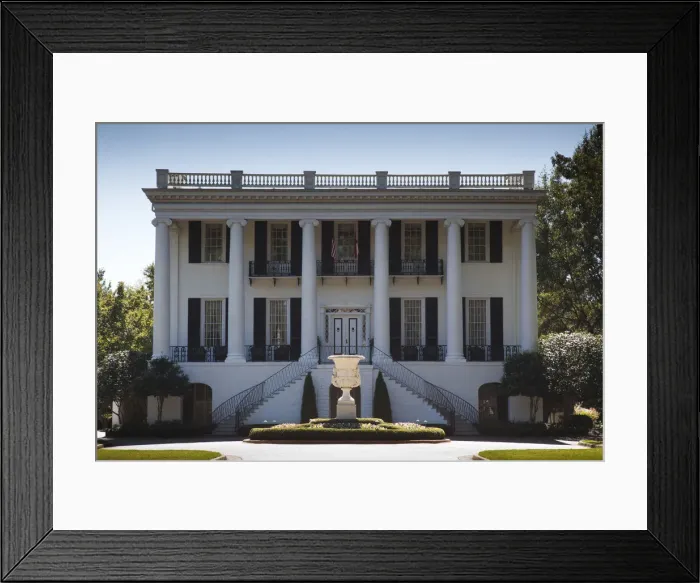 Framed Print : USA, Alabama, Tuscaloosa, University of Alabama, Presidents House Framed Print : USA, Alabama, Tuscaloosa, University of Alabama, Presidents House