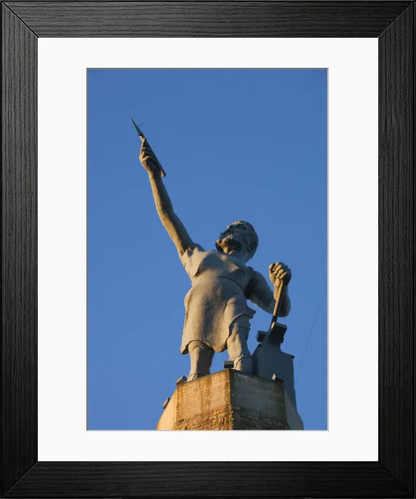 Framed Print : USA, Alabama, Birmingham, Vulcan Park, Vulcan Statue Framed Print : USA, Alabama, Birmingham, Vulcan Park, Vulcan Statue
