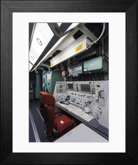 Framed Print : USA, North Dakota, Cooperstown, Ronald Reagan Minuteman Missile State Historic Site