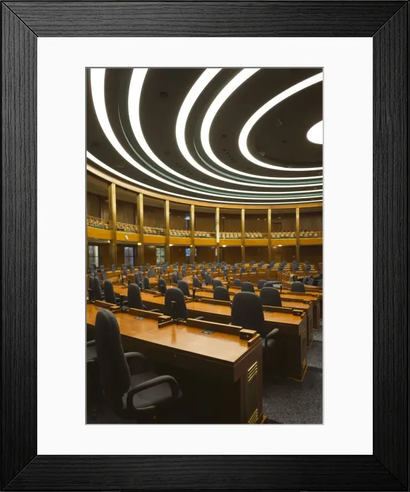 Framed Print : USA, North Dakota, Bismarck, North Dakota State Capitol, Chamber of the House of Framed Print : USA, North Dakota, Bismarck, North Dakota State Capitol, Chamber of the House of